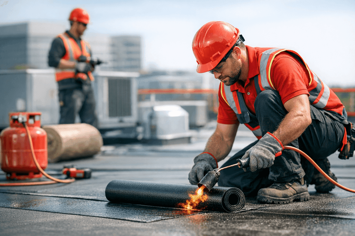 Commercial Roofing service by San Antonio Roofing