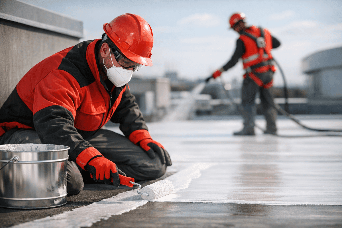 Sealants and Coatings service by San Antonio Roofing