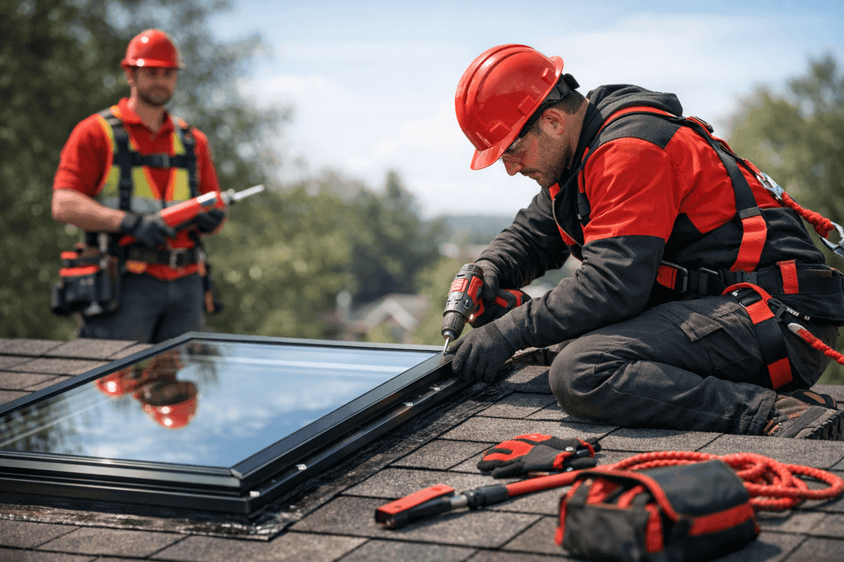 Skylight Repair service by San Antonio Roofing