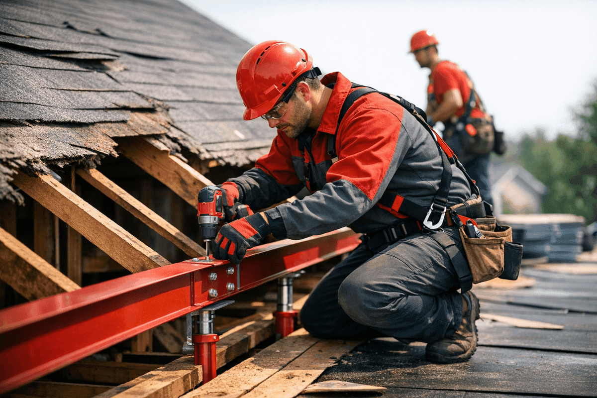 Structural Repair service by San Antonio Roofing