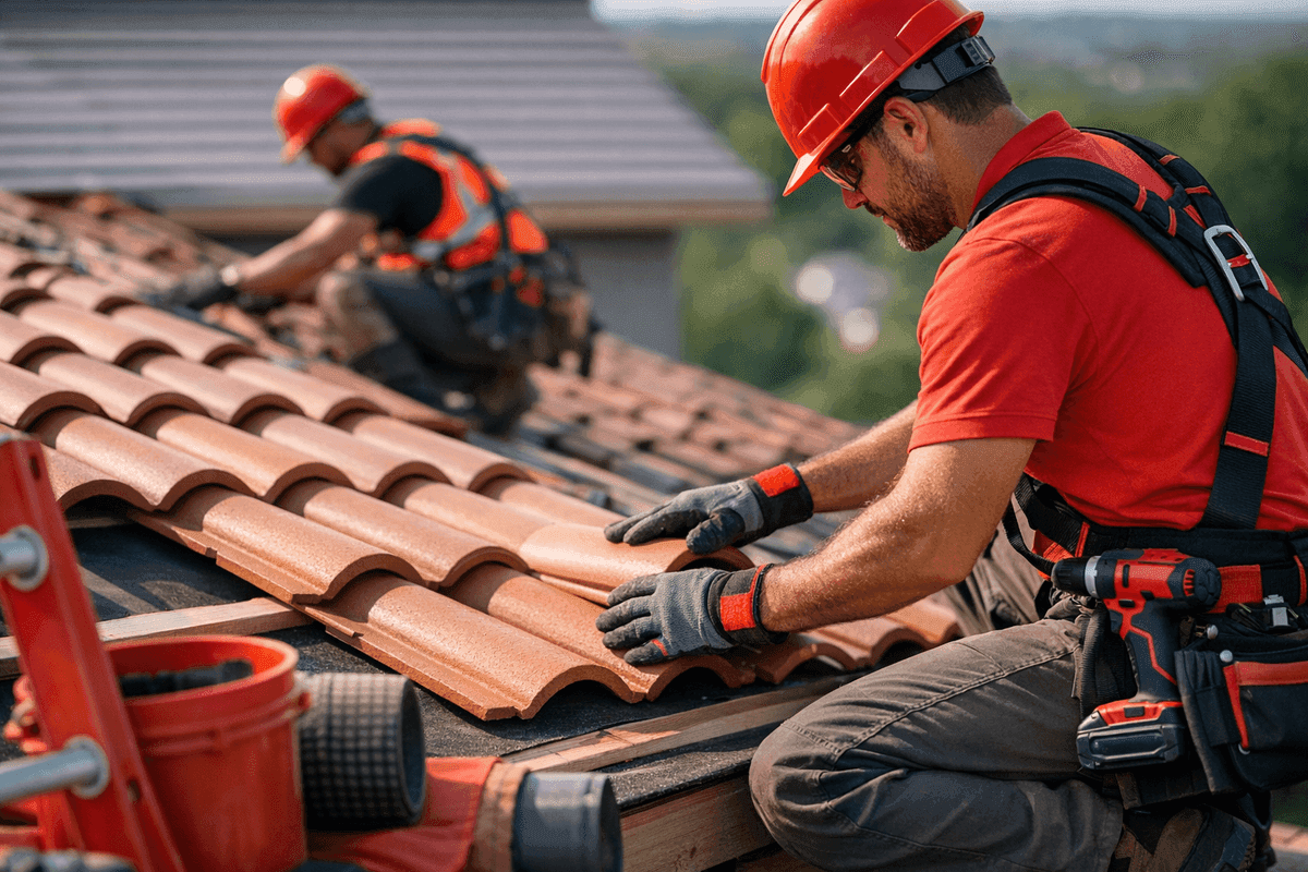 Tile Roofing service by San Antonio Roofing